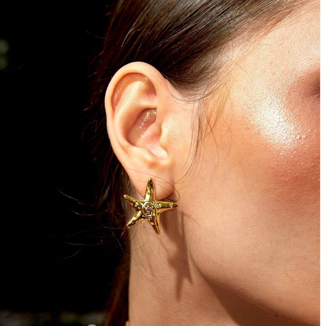 Cali Star Stud Earrings