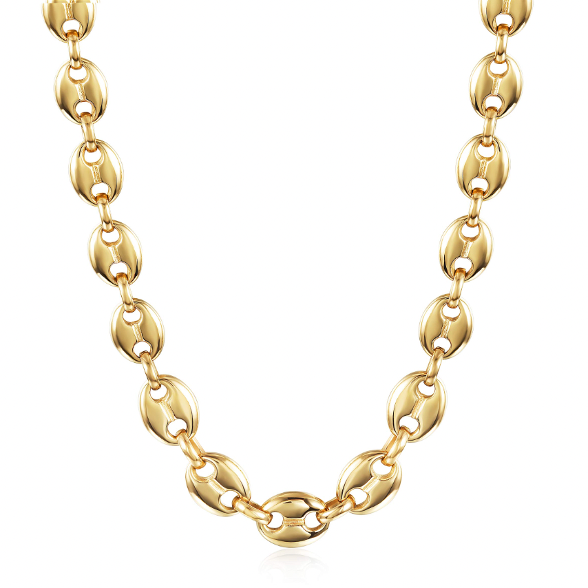 Amelia Gold Choker, 18k gold plated