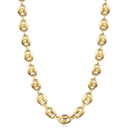 gold choker necklace 18k gold. Layer On the Luxury! 18k Gold Plated Chains, Create Your Signature Stack