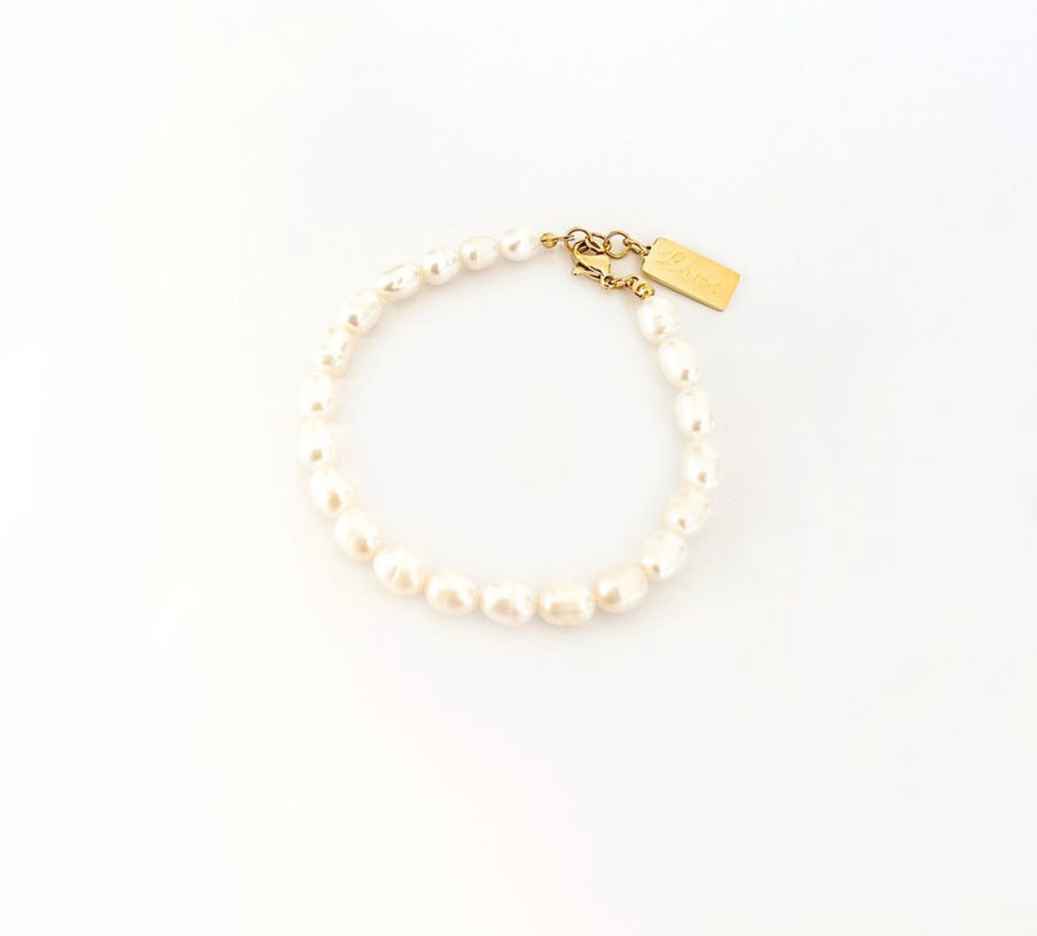 Ella Real Freshwater pearl bracelet Bridesmaid gift