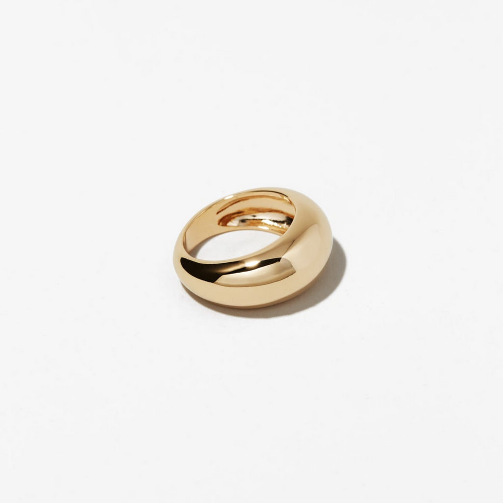 Chunky Dome Gold ring